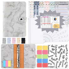Load image into Gallery viewer, A6 Marble Budget Bundle
